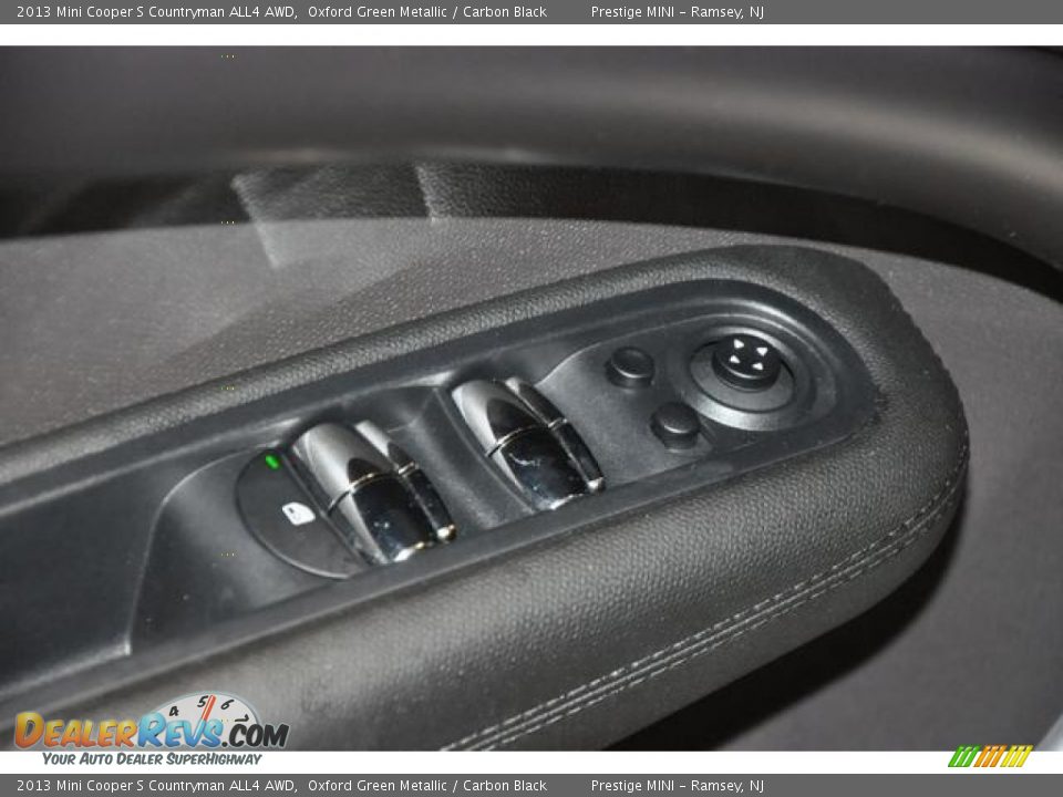 2013 Mini Cooper S Countryman ALL4 AWD Oxford Green Metallic / Carbon Black Photo #27