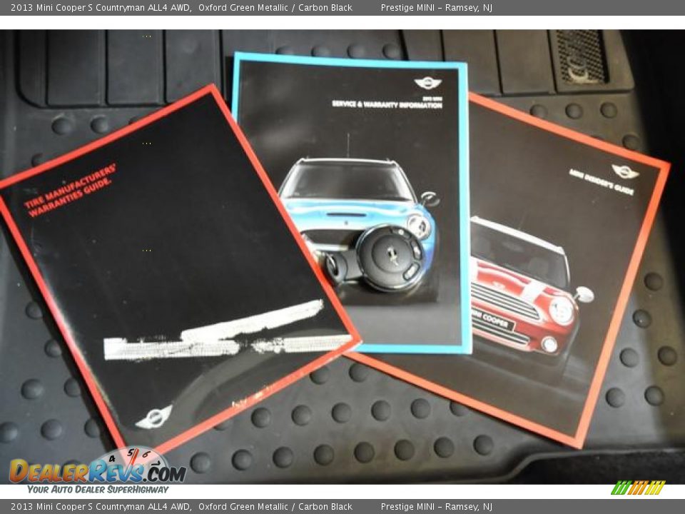2013 Mini Cooper S Countryman ALL4 AWD Oxford Green Metallic / Carbon Black Photo #36