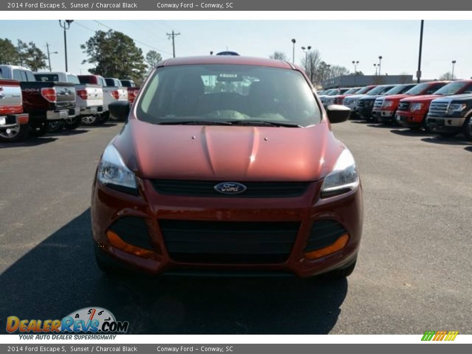 2014 Ford Escape S Sunset / Charcoal Black Photo #2