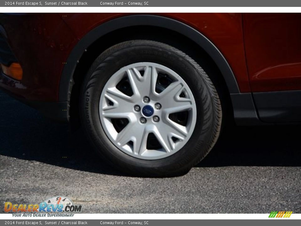 2014 Ford Escape S Sunset / Charcoal Black Photo #9