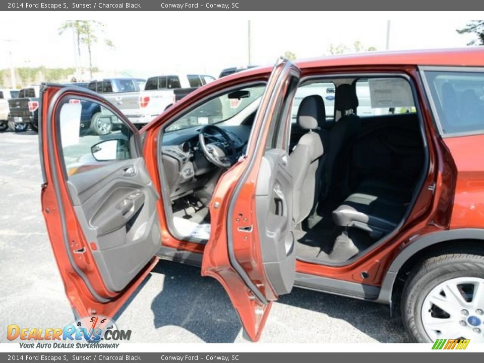 2014 Ford Escape S Sunset / Charcoal Black Photo #10