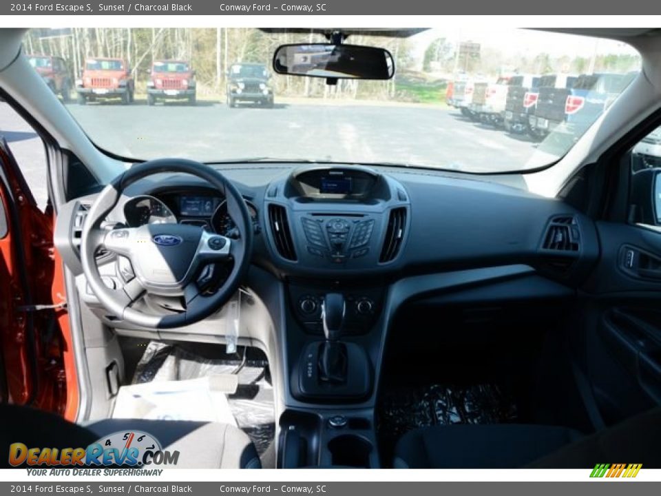 2014 Ford Escape S Sunset / Charcoal Black Photo #12