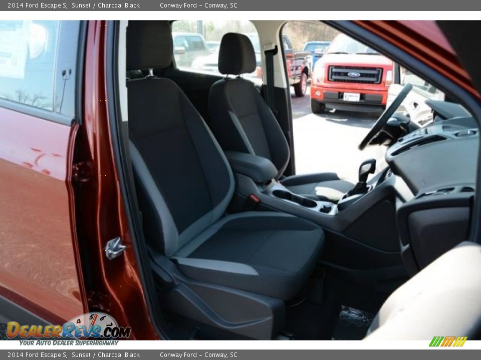 2014 Ford Escape S Sunset / Charcoal Black Photo #15