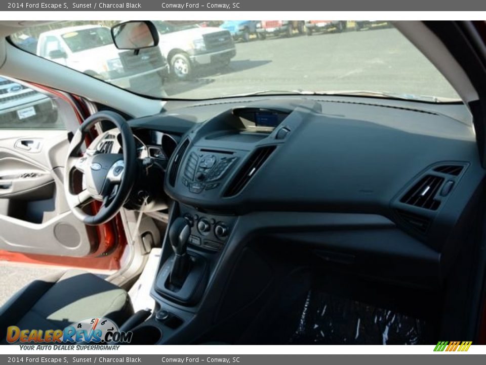 2014 Ford Escape S Sunset / Charcoal Black Photo #16