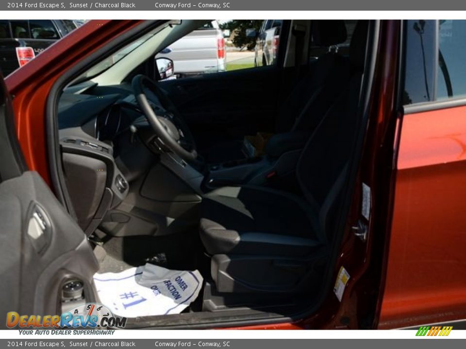 2014 Ford Escape S Sunset / Charcoal Black Photo #17