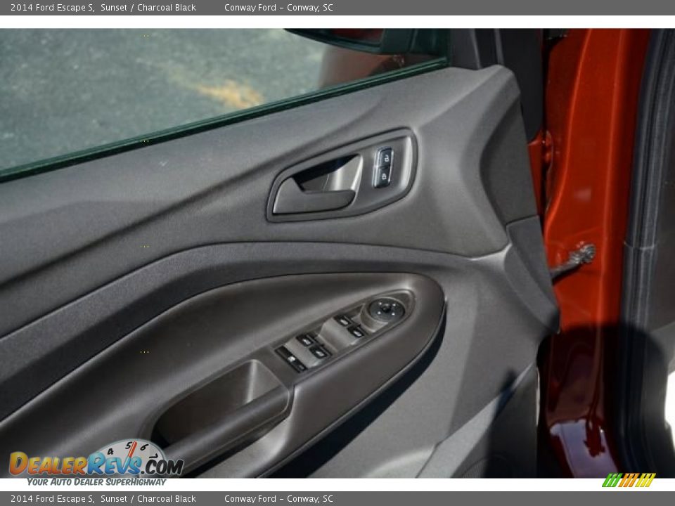 2014 Ford Escape S Sunset / Charcoal Black Photo #19