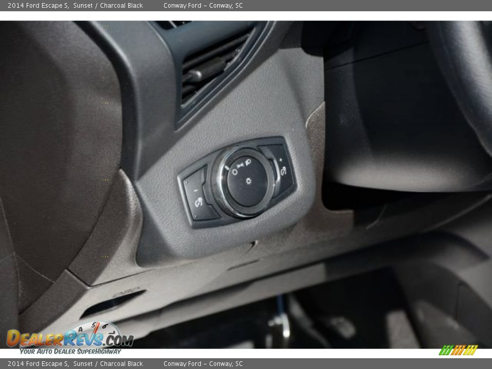 2014 Ford Escape S Sunset / Charcoal Black Photo #20