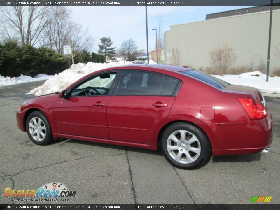 2008 Nissan Maxima 3.5 SL Sonoma Sunset Metallic / Charcoal Black Photo #4