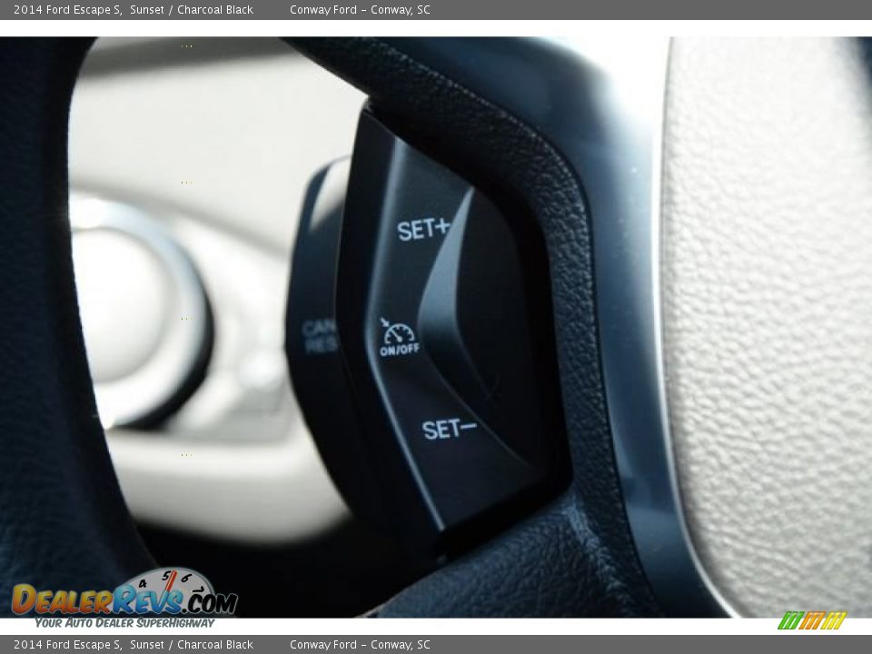 2014 Ford Escape S Sunset / Charcoal Black Photo #23