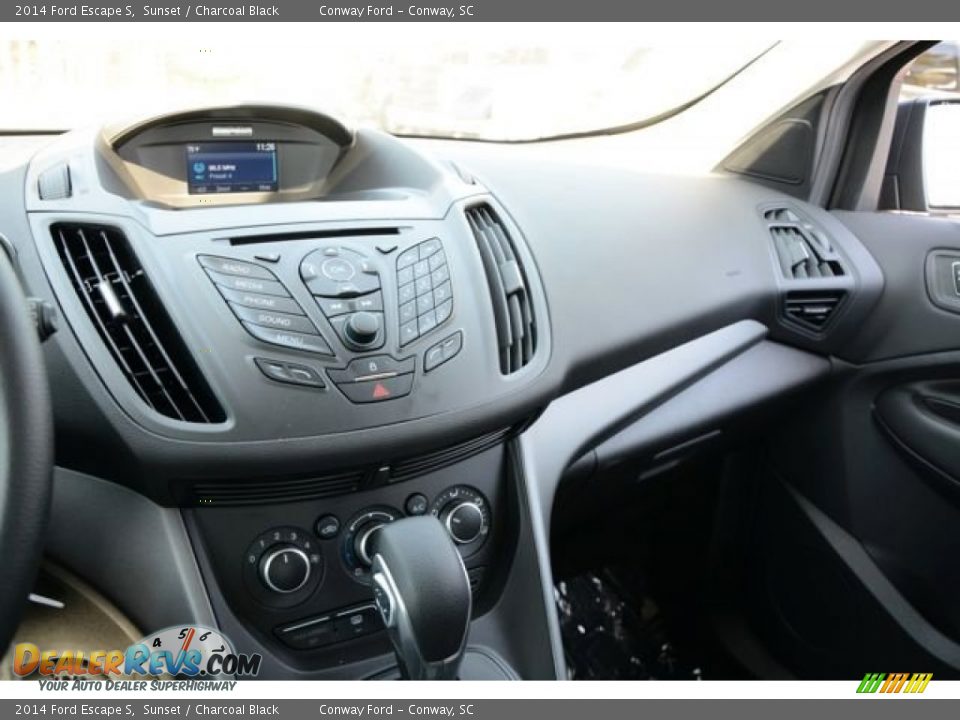 2014 Ford Escape S Sunset / Charcoal Black Photo #29