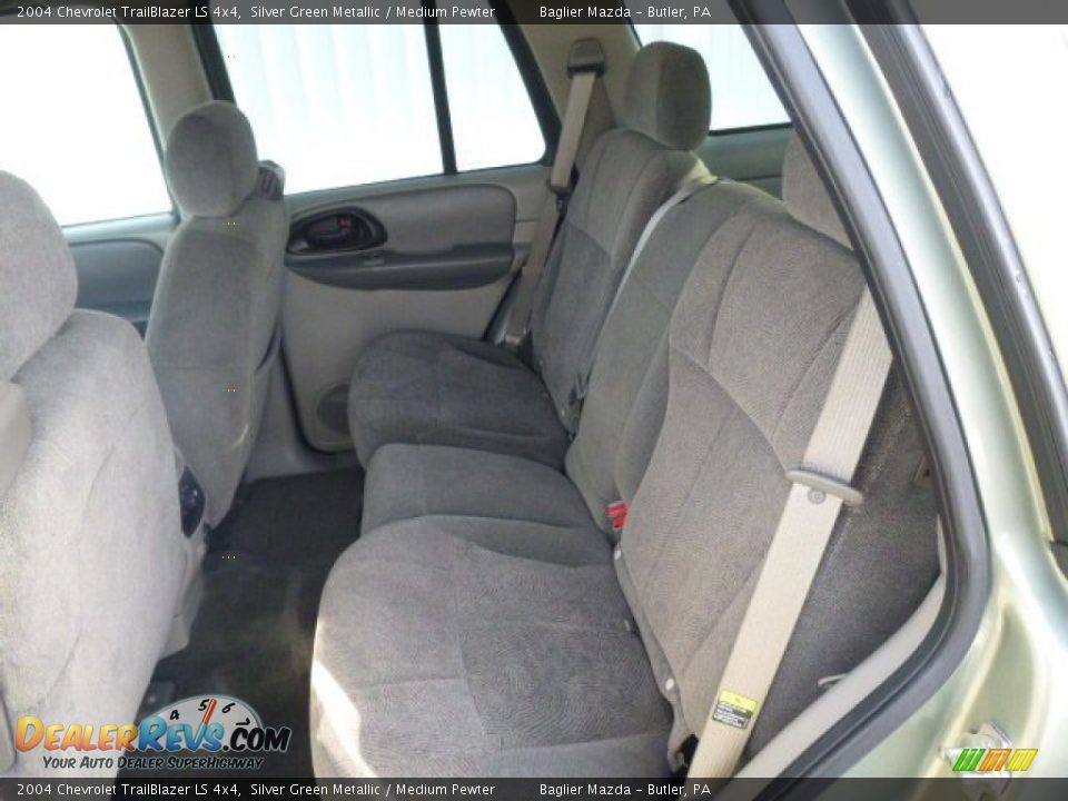 Rear Seat of 2004 Chevrolet TrailBlazer LS 4x4 Photo #9