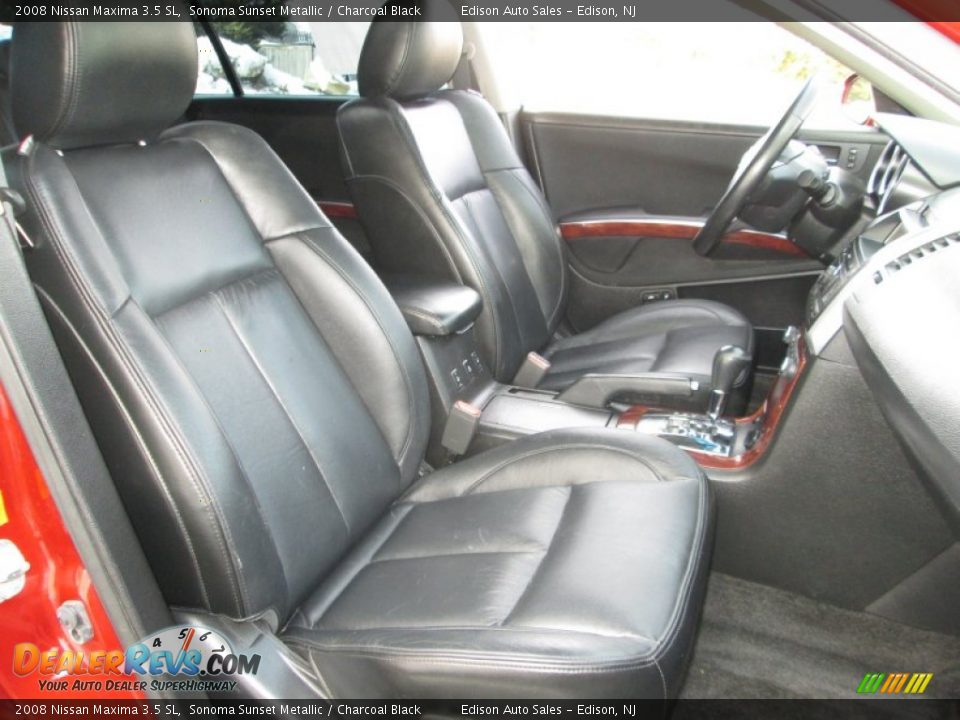 2008 Nissan Maxima 3.5 SL Sonoma Sunset Metallic / Charcoal Black Photo #14