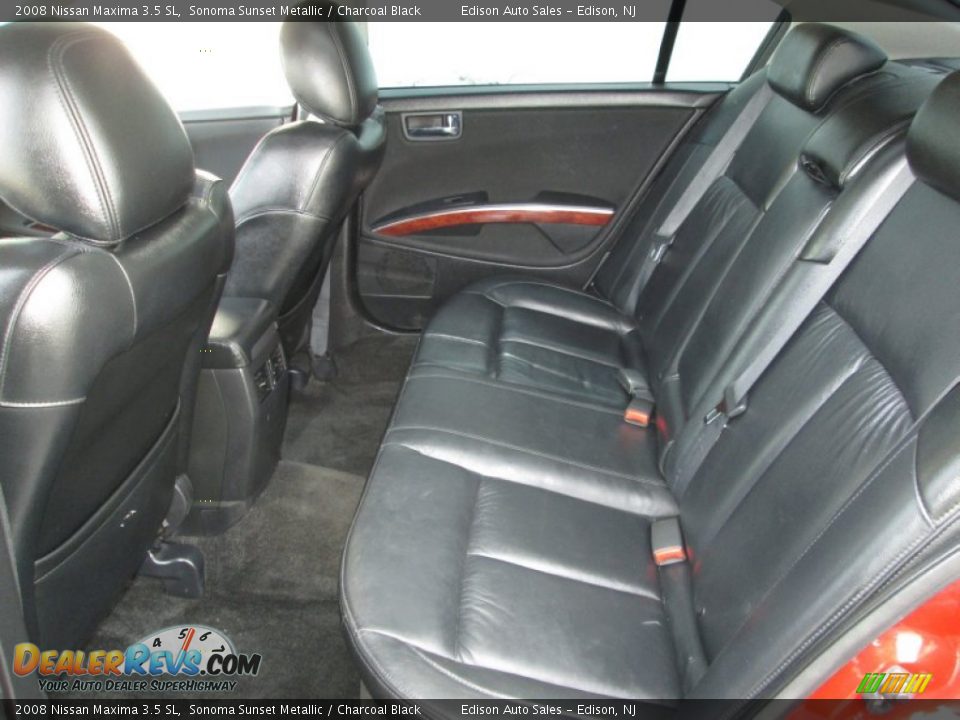 Rear Seat of 2008 Nissan Maxima 3.5 SL Photo #17