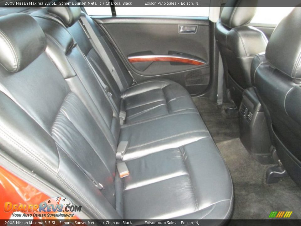 2008 Nissan Maxima 3.5 SL Sonoma Sunset Metallic / Charcoal Black Photo #18