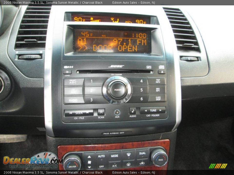 Controls of 2008 Nissan Maxima 3.5 SL Photo #20