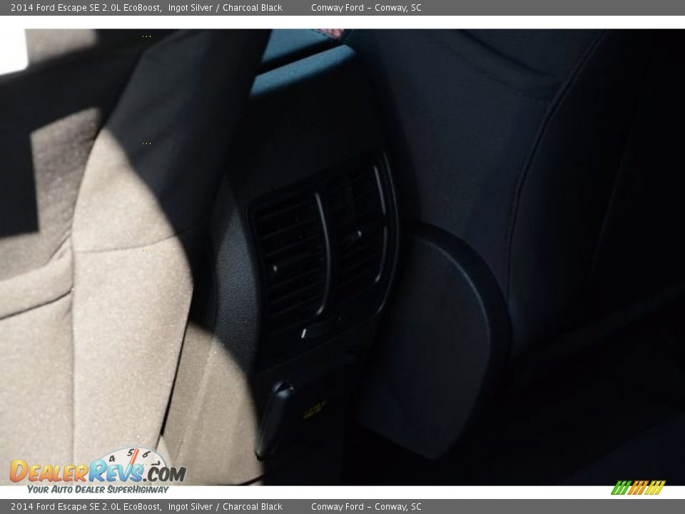 2014 Ford Escape SE 2.0L EcoBoost Ingot Silver / Charcoal Black Photo #13