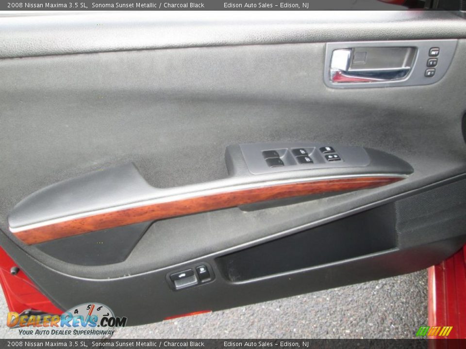 2008 Nissan Maxima 3.5 SL Sonoma Sunset Metallic / Charcoal Black Photo #28