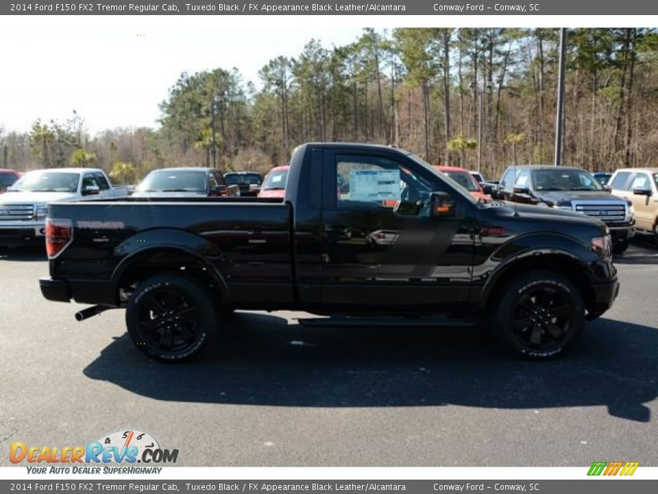 2014 Ford F150 FX2 Tremor Regular Cab Tuxedo Black / FX Appearance Black Leather/Alcantara Photo #4