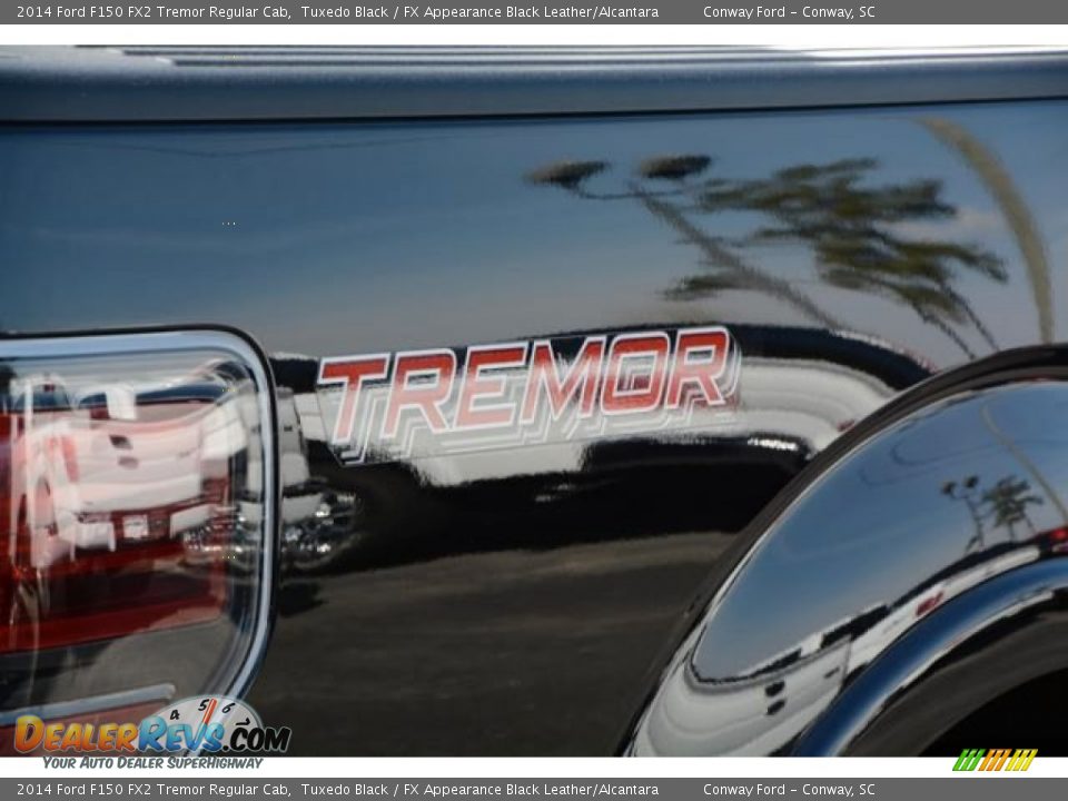 2014 Ford F150 FX2 Tremor Regular Cab Tuxedo Black / FX Appearance Black Leather/Alcantara Photo #6