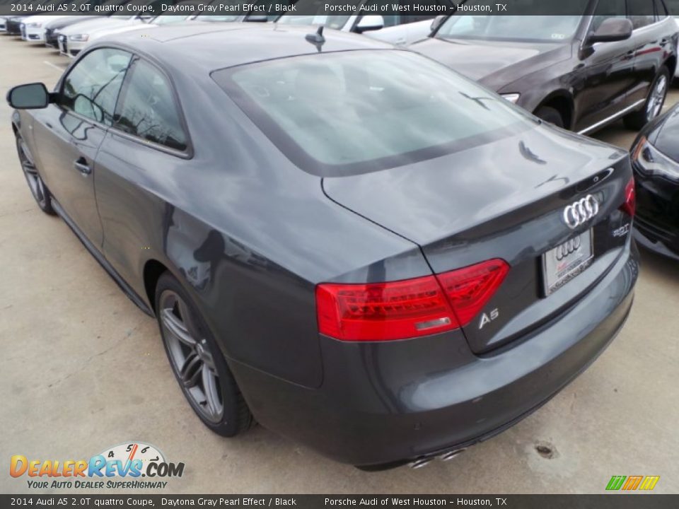 2014 Audi A5 2.0T quattro Coupe Daytona Gray Pearl Effect / Black Photo #5