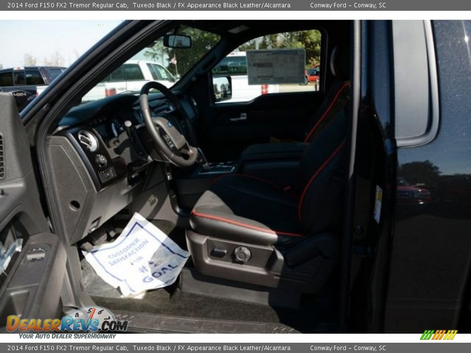 2014 Ford F150 FX2 Tremor Regular Cab Tuxedo Black / FX Appearance Black Leather/Alcantara Photo #11