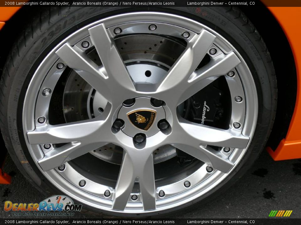 2008 Lamborghini Gallardo Spyder Wheel Photo #16