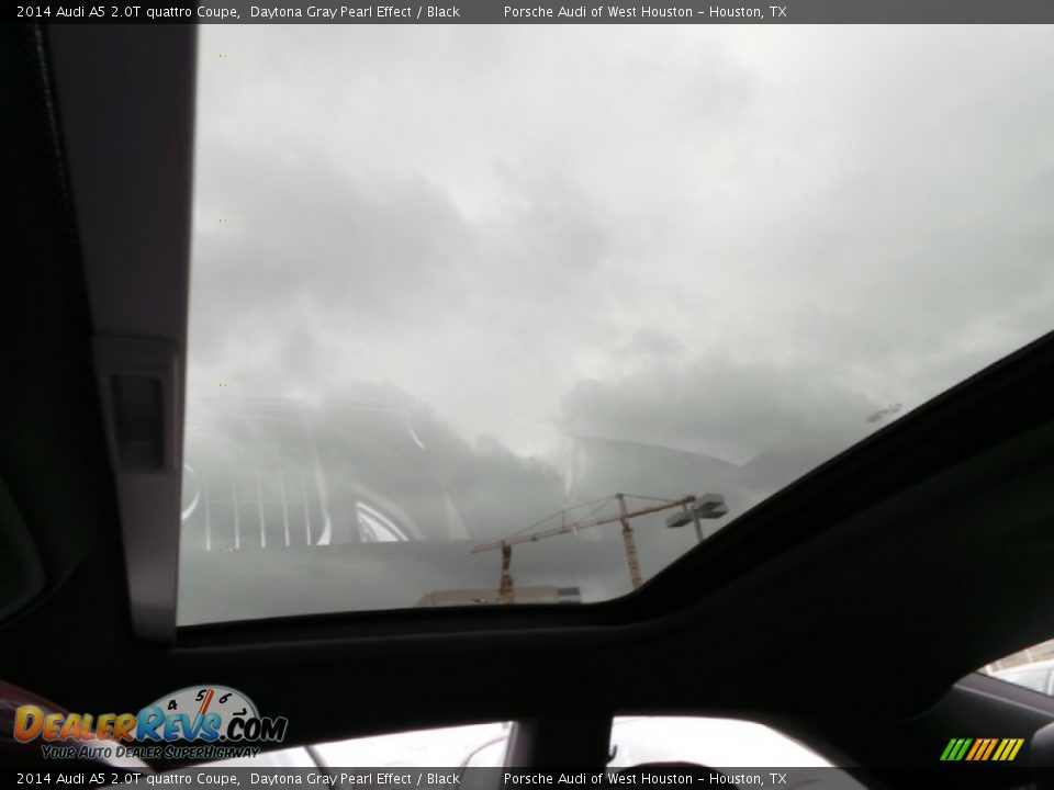 2014 Audi A5 2.0T quattro Coupe Daytona Gray Pearl Effect / Black Photo #16