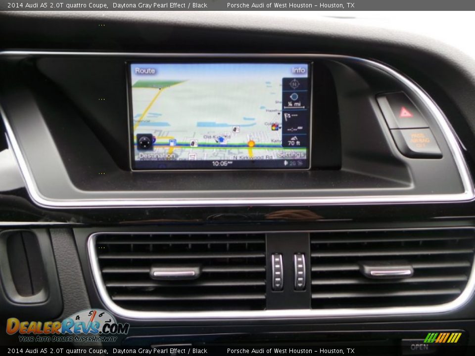 2014 Audi A5 2.0T quattro Coupe Daytona Gray Pearl Effect / Black Photo #17
