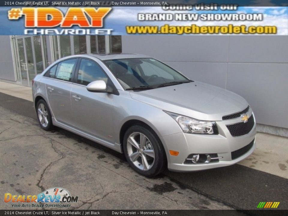 2014 Chevrolet Cruze LT Silver Ice Metallic / Jet Black Photo #1