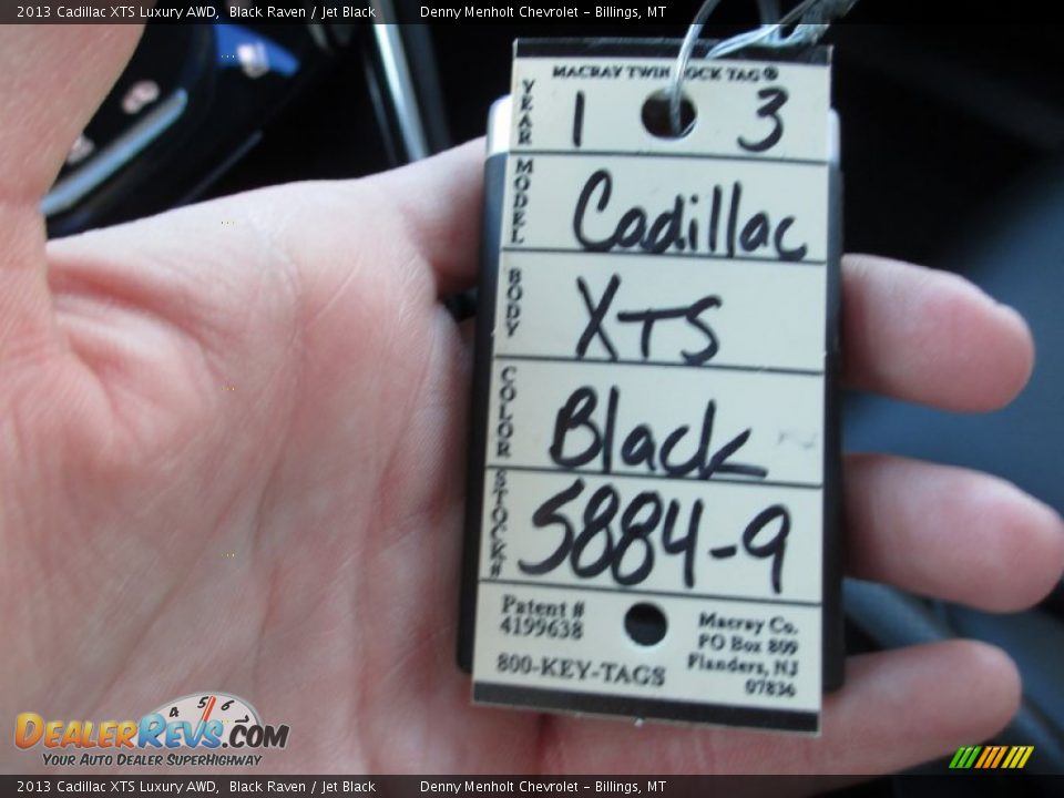 2013 Cadillac XTS Luxury AWD Black Raven / Jet Black Photo #20