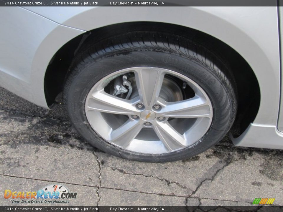 2014 Chevrolet Cruze LT Silver Ice Metallic / Jet Black Photo #3