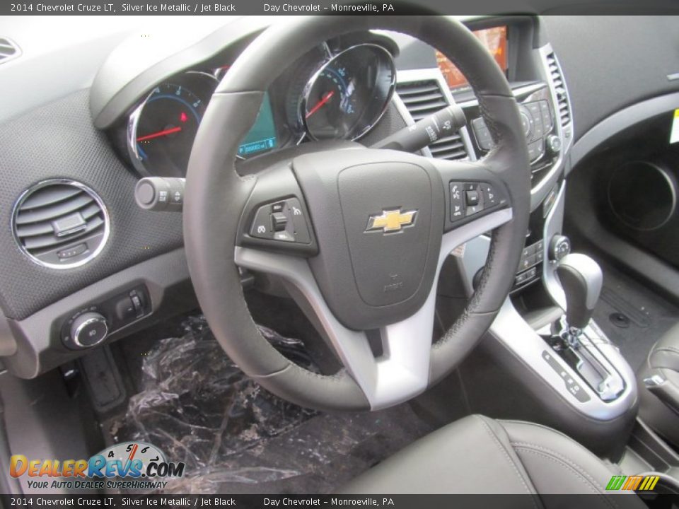 2014 Chevrolet Cruze LT Silver Ice Metallic / Jet Black Photo #14