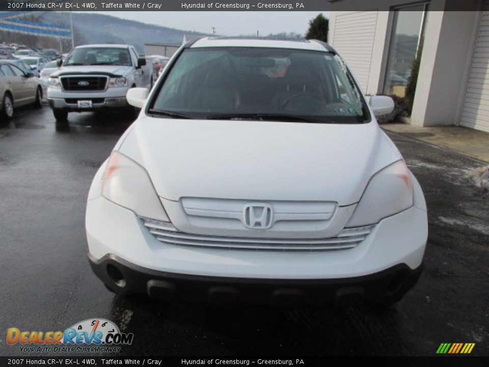2007 Honda CR-V EX-L 4WD Taffeta White / Gray Photo #5