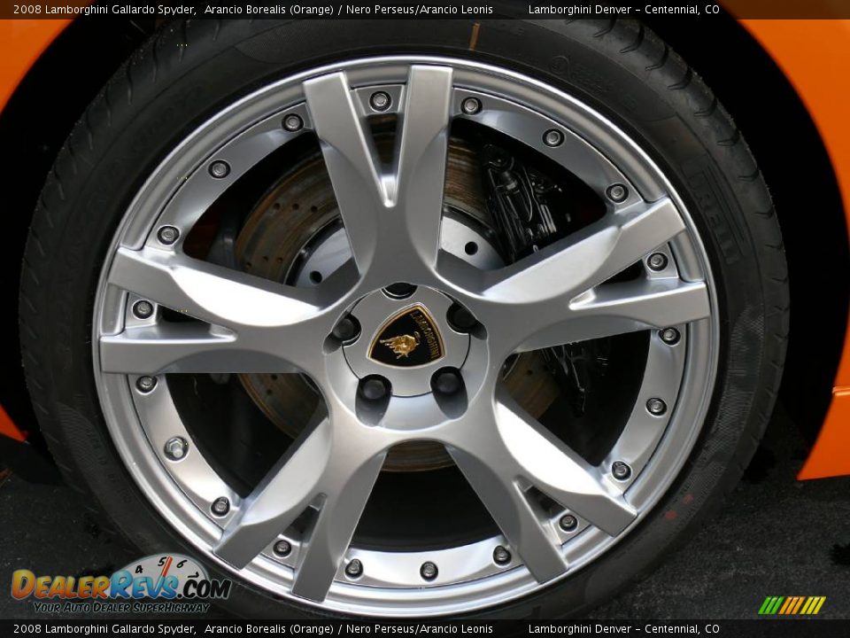 2008 Lamborghini Gallardo Spyder Wheel Photo #23