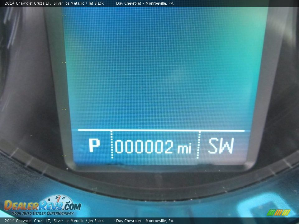 2014 Chevrolet Cruze LT Silver Ice Metallic / Jet Black Photo #20