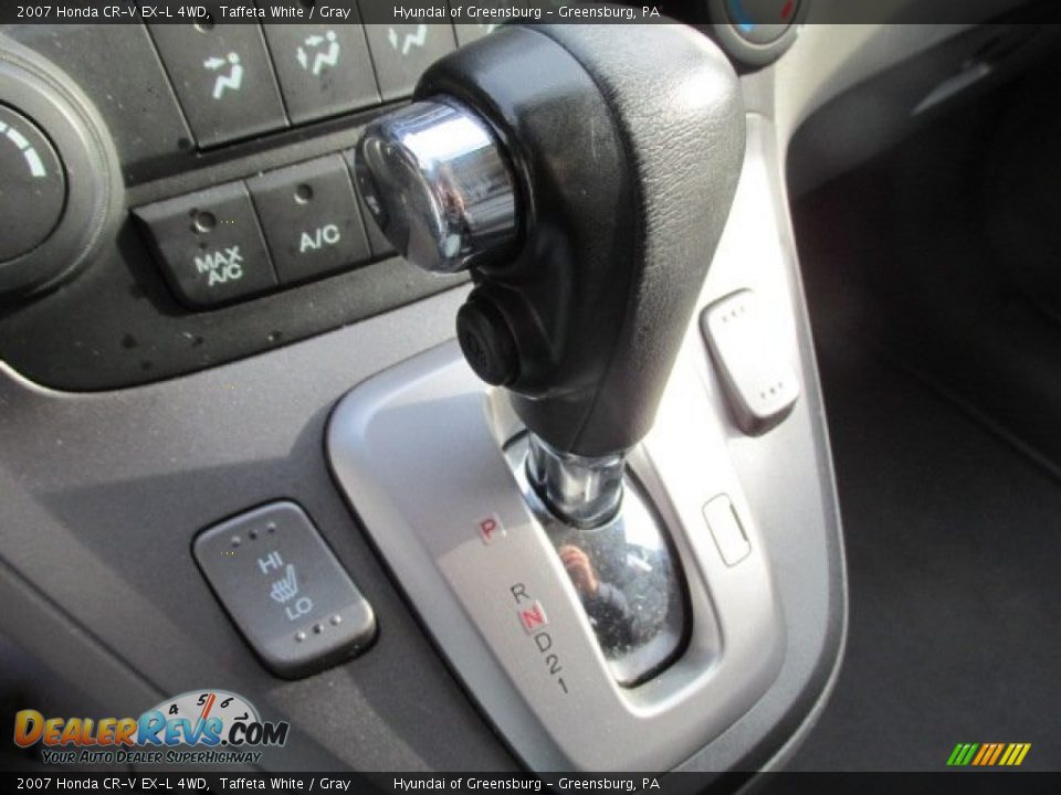 2007 Honda CR-V EX-L 4WD Taffeta White / Gray Photo #17