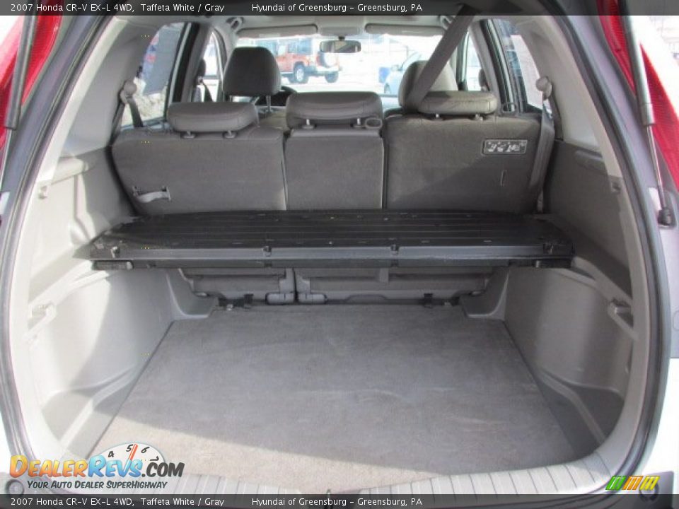 2007 Honda CR-V EX-L 4WD Taffeta White / Gray Photo #21