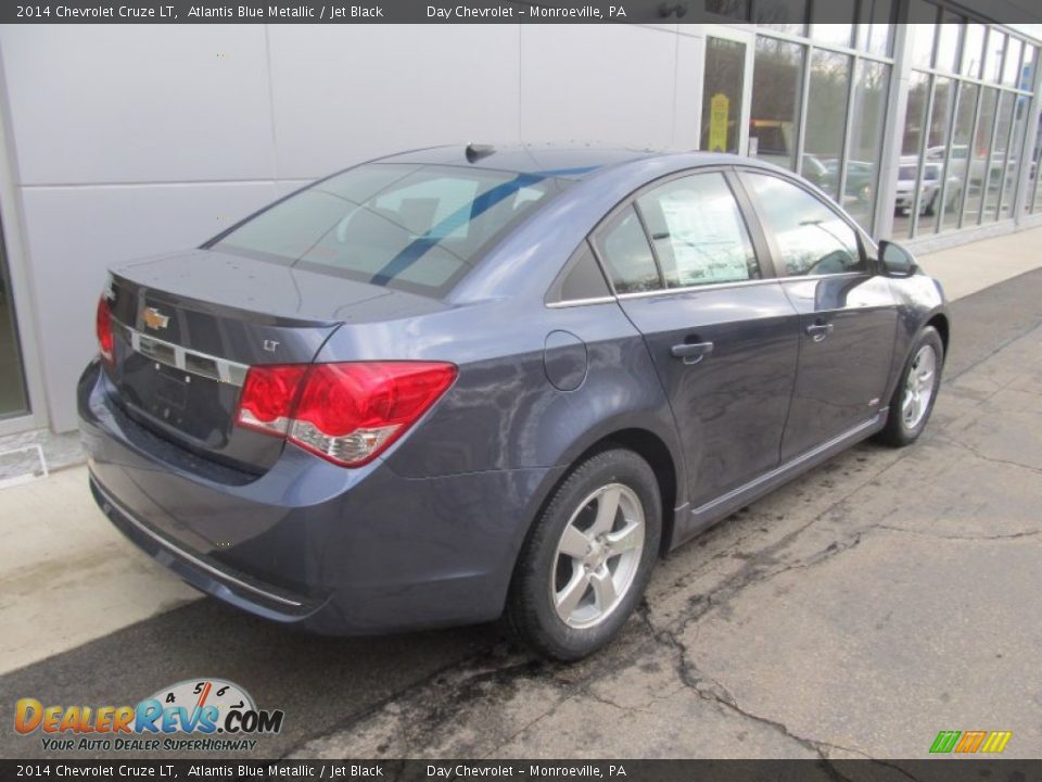 2014 Chevrolet Cruze LT Atlantis Blue Metallic / Jet Black Photo #4