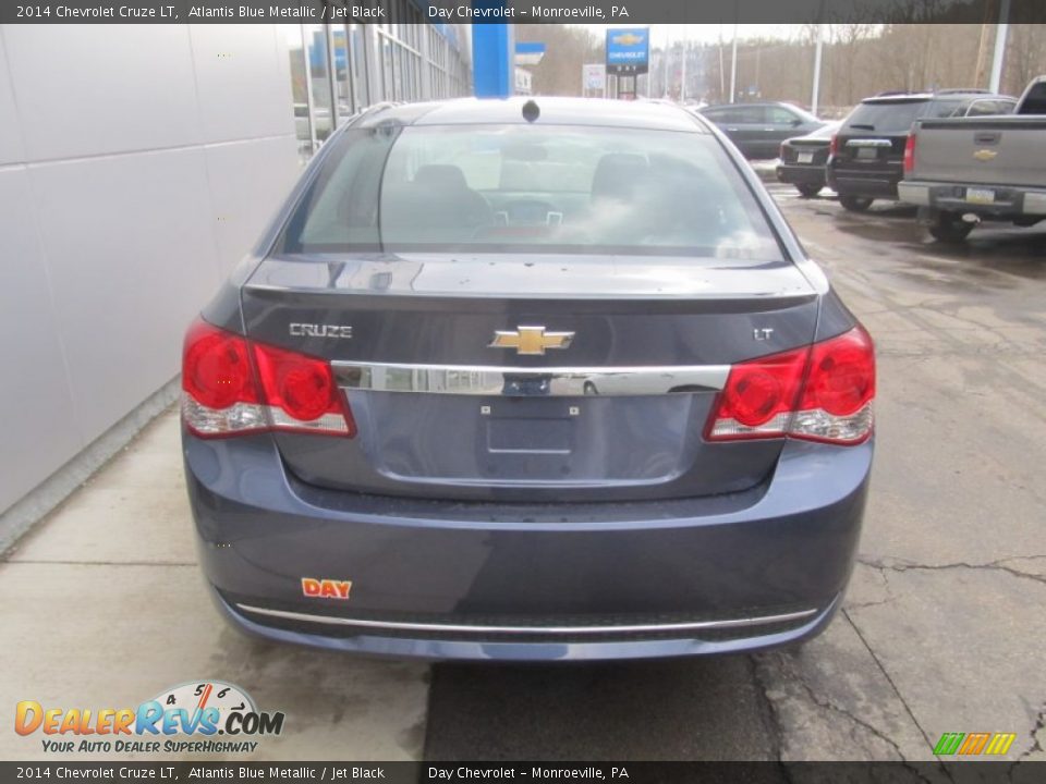 2014 Chevrolet Cruze LT Atlantis Blue Metallic / Jet Black Photo #5