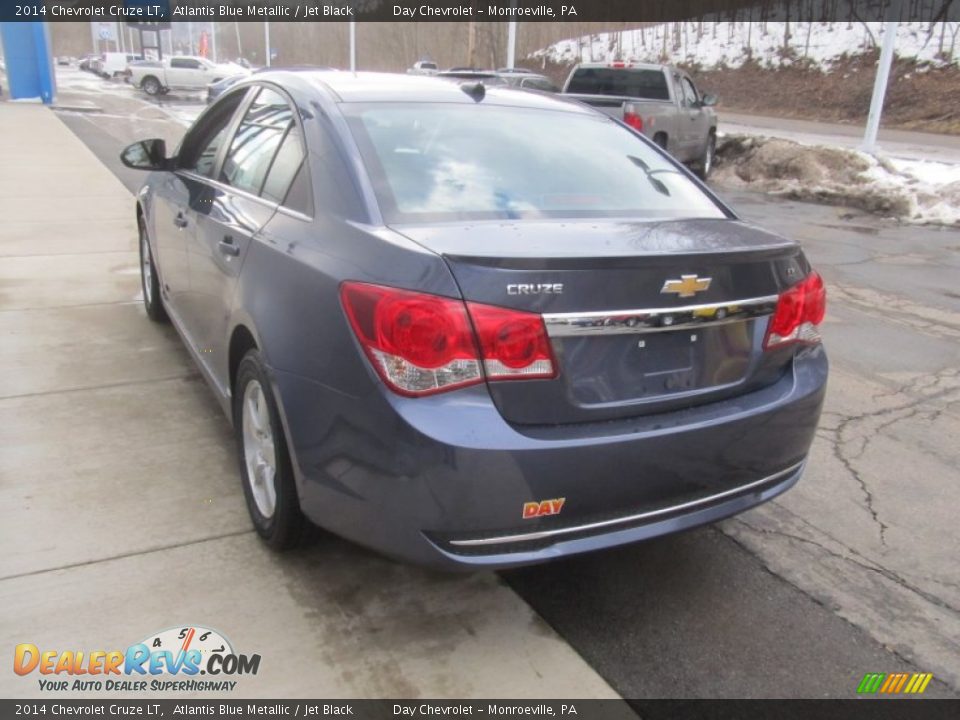 2014 Chevrolet Cruze LT Atlantis Blue Metallic / Jet Black Photo #6