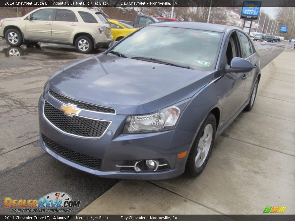 2014 Chevrolet Cruze LT Atlantis Blue Metallic / Jet Black Photo #7