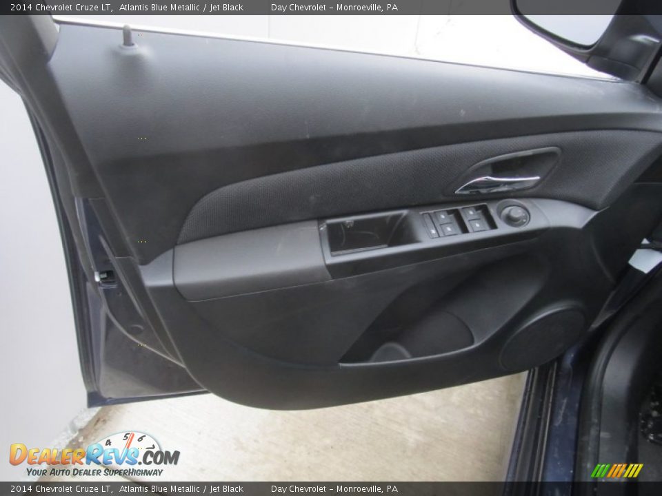 2014 Chevrolet Cruze LT Atlantis Blue Metallic / Jet Black Photo #10