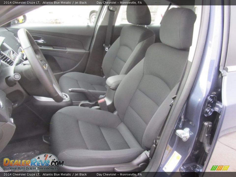 2014 Chevrolet Cruze LT Atlantis Blue Metallic / Jet Black Photo #11