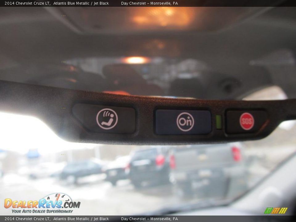 2014 Chevrolet Cruze LT Atlantis Blue Metallic / Jet Black Photo #15