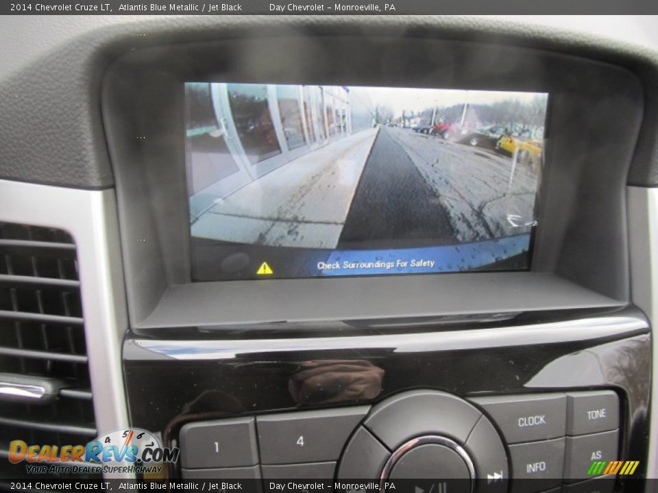 2014 Chevrolet Cruze LT Atlantis Blue Metallic / Jet Black Photo #17