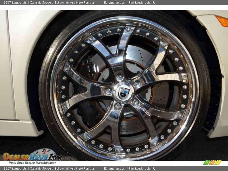 Custom Wheels of 2007 Lamborghini Gallardo Spyder Photo #43