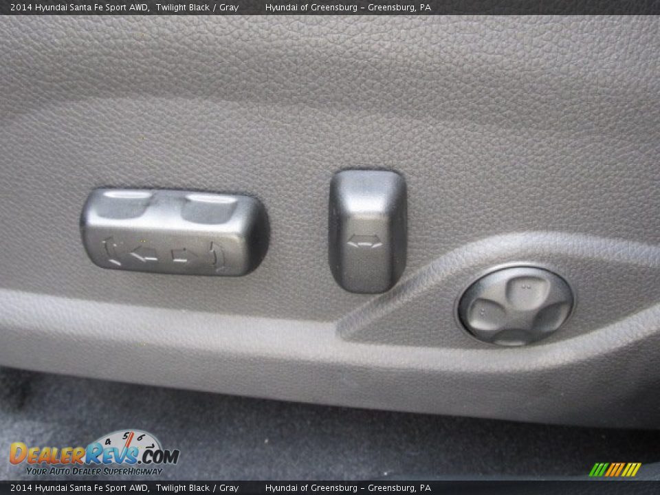2014 Hyundai Santa Fe Sport AWD Twilight Black / Gray Photo #11