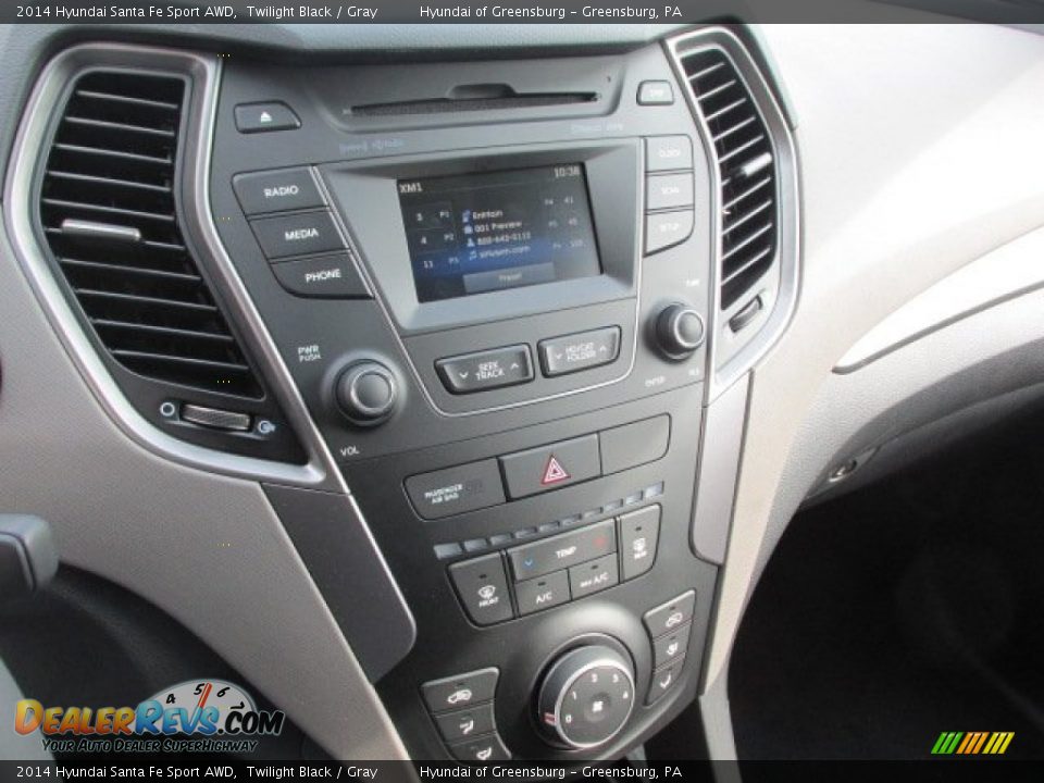 2014 Hyundai Santa Fe Sport AWD Twilight Black / Gray Photo #13