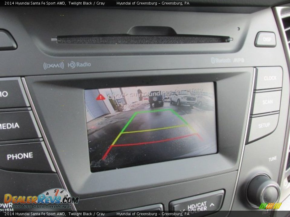 2014 Hyundai Santa Fe Sport AWD Twilight Black / Gray Photo #14