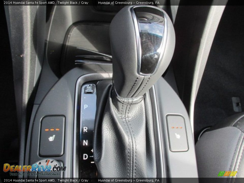 2014 Hyundai Santa Fe Sport AWD Twilight Black / Gray Photo #16